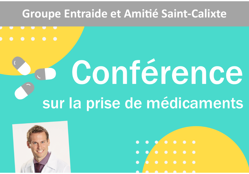 Conférence sur la prise de médicaments