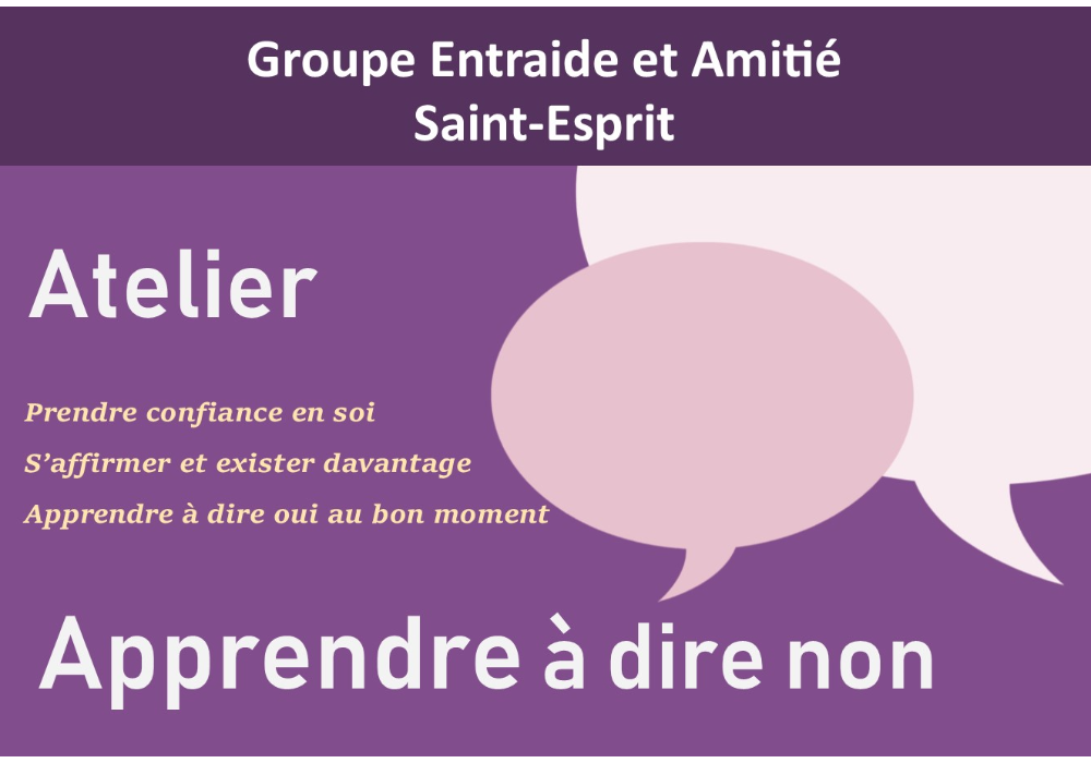 Dîner de Saint-Valentin & Atelier Apprendre à dire non