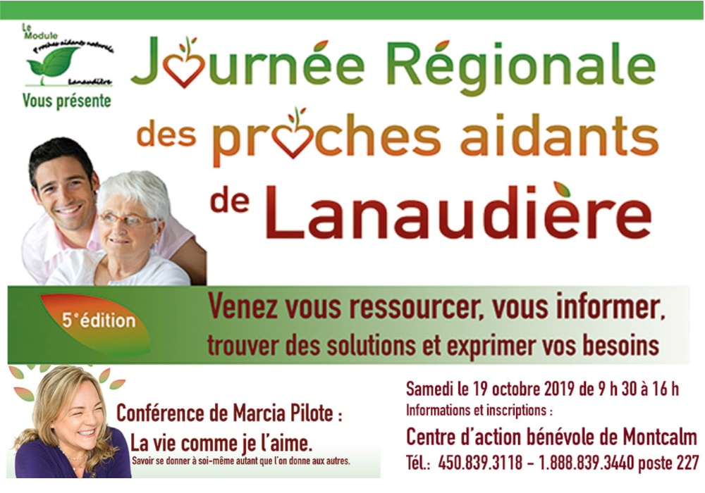 Journée régionale des proches aidants de Lanaudière