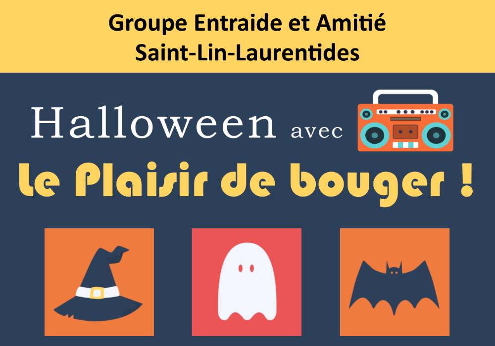 Halloween avec le Plaisir de bouger