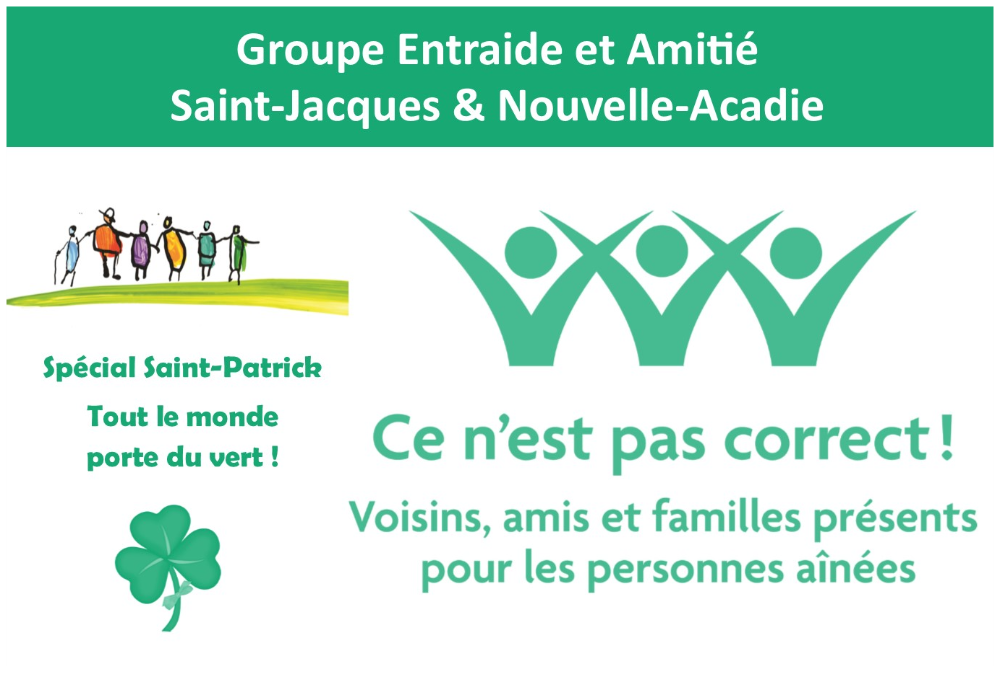 Célébrons la Saint-Patrick + Atelier Ce n’est pas correct