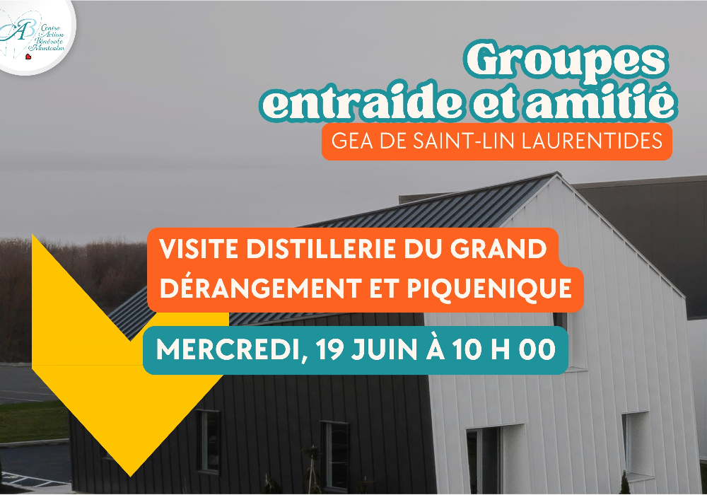 Visite de la Distillerie du Grand Dérangement et Piquenique